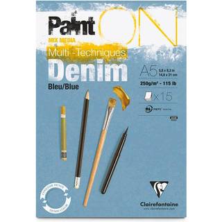 Paint ON - Denim - 15 ark. A4 - 15 ark