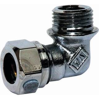 Vatette FG035043420 Overgangsvinkel 90°, forkromet, udvendigt gevind 12mm x G10