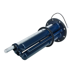 METRO THERM flangerør med anode og pakning, 3-rør, til 110-450 liter vandvarmer