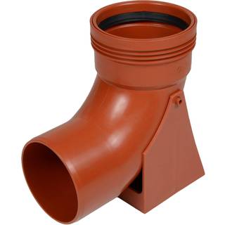Wavin fodbøjning PP Ø110mmx87gr. Wavin 1553710 VVS 195093110