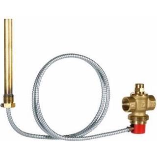 Honeywell temperaturventil 3/4'' 95 C. Inkl. temperatursensor. Kapilarrør længde 1300mm.