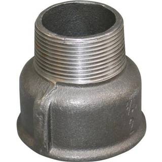 Georg Fischer spidsmuffe sort 2.1/2 - 2'' muffe - nippel