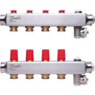 Danfoss gulvvarmemanifold 4+4 SSM