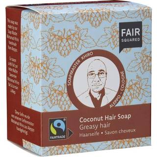 FAIR SQUARED - Økologisk Kokos Shampoobar til Fedtet Hår
