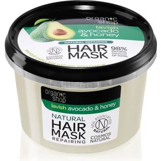 Organic Shop Natural Avocado & Honey Genoprettende hårmaske 250 ml - 250 ml