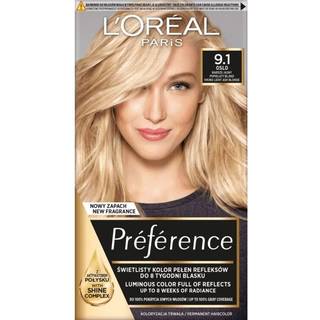 L’Oréal Paris Préférence Hårfarve Skygge 9.1 Viking Light Ash Blonde 1 stk. - 1 stk.