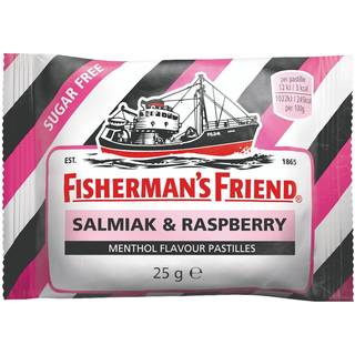 Fisherman's Friend Salmiak & Rasperry Sukkerfri hals-tabletter