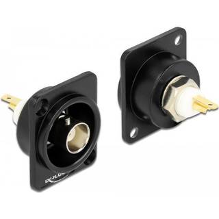 Delock D-type modul (XLR-stik port) - 6.35 mm Jack stik