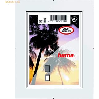 Hama "Clip-Fix" Frameless Picture Holder anti-reflective glass 24 x 30 cm