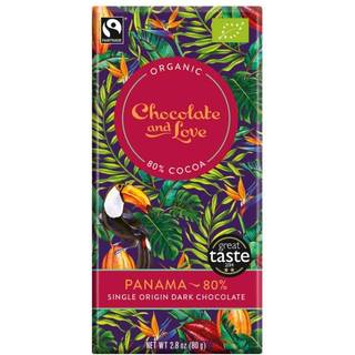 Chocolate and Love Chokolade Panama 80% Ø (80g)
