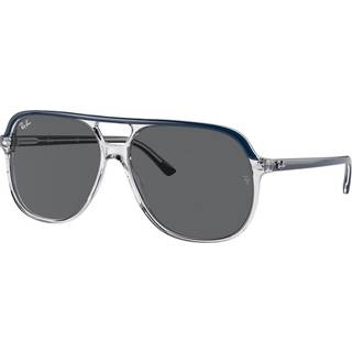 Ray - Ban Unisex RB2198 BILL 1341B1 Solbriller Acetat Blå Grå Firkantet Normal
