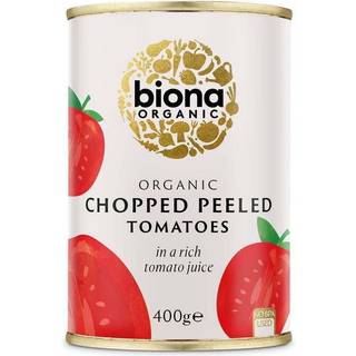 Hakkede tomater Økologisk - 400 gram - Biona Organic