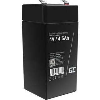 Green Cell AGM VRLA 4V 4.5Ah Vedligeholdelsesfri Batteri til Alarmer & legetøj