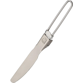 Nordisk Foldbar Kniv Titanium - Matt Silver