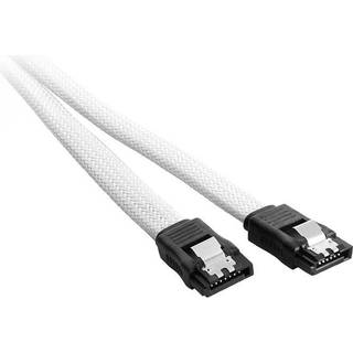 CableMod ModMesh SATA 3 Cable 30cm - white -> Forventet levering: 1-2 hverdage