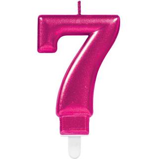 Nummerlys nr. 7 - Pink