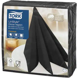 Tork Linstyle middagsserviet 39x39cm 100% nyfiber sort