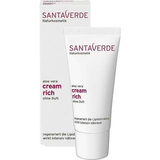 Santaverde Hudpleje Ansigtspleje Aloe veraCream Rich uden duft 30 ml (8.033,00 kr / 1 l) - 30 ml