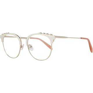 Emilio Pucci EP5146 024 50 Briller Kvinder Hvid - Gold - 50mm