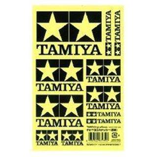 Tamiya Logo Stickers Clear