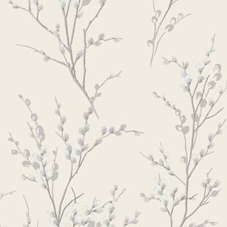 Laura Ashley Wallpaper Pussy Willow 113359