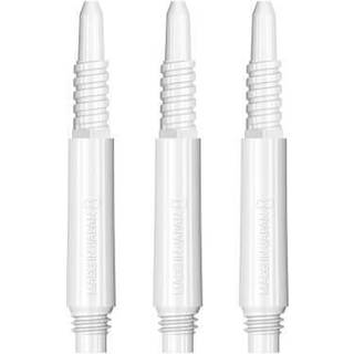 8-Flight Hvid Skaft 19 mm Fixed