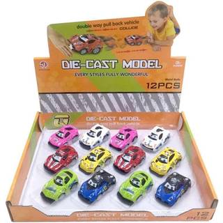 Magni Bil med dobbelt pull-back - 6 farver