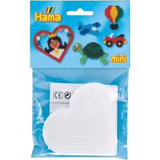 Hama Mini, stiftpladesæt, 2 x hjerte [Levering: 1-2 dage]