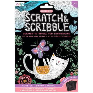 Scratch & Scribble, mini - Søde katte