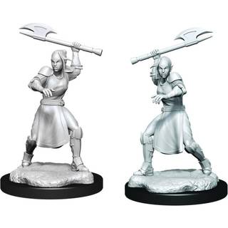 Half-Elf Echo Knight and Echo Female