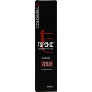 Goldwell Topchic Permanent Hair Color Hårfarve Skygge 7 RO MAX 60 ml - 60 ml