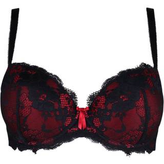 Pour Moi Pour Moi Red/Black Padded Amour Underwired Bra