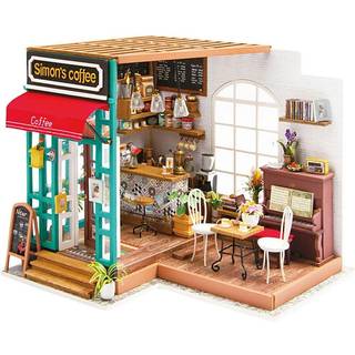 Creativ Company Kreasæt DIY-miniaturerum Cafe