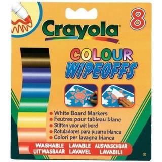 Crayola: 8 stk vaskbare tusser til whiteboard