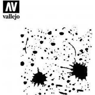 Vallejo, Stencil Splash Stains, 1:35 [Levering: 1-2 dage]