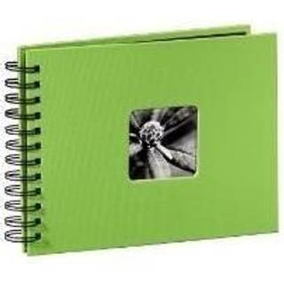 Hama "Fine Art" Spiral Album 24 x 17 cm 50 Black Pages kiwi