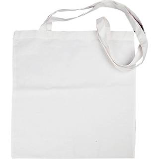 Kraftig Hvid Mulepose 38x42 cm - 10 stk.