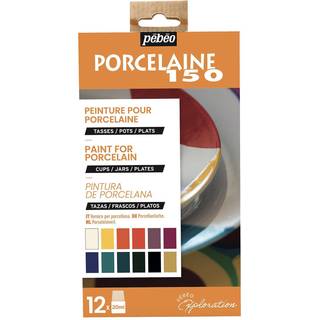 Pébéo Porcelaine 150 Maling til porcelæn Exploration Set 12 x 20 ml