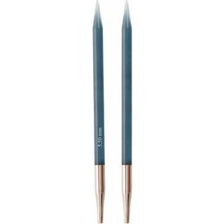 KnitPro TRENDZ UDSKIFTBARE rundpinde (3.5-12.00mm) 5.50 mm Indhold:2 udskiftbare rundpinde Materiale:Akryl Typer:Udskiftbare rundpinde Størrelser:3.50-12.00 mm Hver størrelse har sin egen farve.