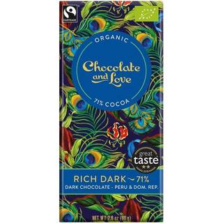 Chocolate and Love Rich dark 71% Ø (80 g)