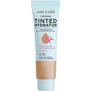 Wet n Wild Bare Focus Tinted Hydrator Perfektionerende farvet væske Skygge Medium Tan 27 ml - 27 ml