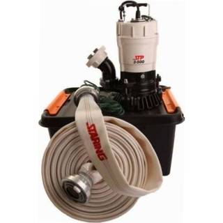 Dykpumpe STP2-500 230V 2", sæt m/slange, i kasse