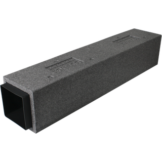 Duka 20 mm Neopor Isoleret aftræksrør – 100x150 mm