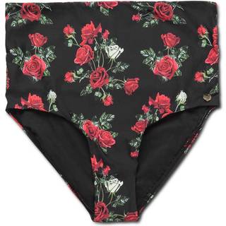 Panos Emporio Wild Roses Chara Folded Tai - Black pattern-2 - 42