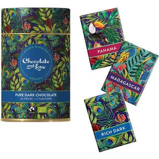 Chocolate & Love Gavedåse Chokolade Rich Dark Ø - 30 stk.