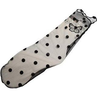 Everneed Cerise Stockings - Mûre - Nylon Ankelstrømper Med Dots (U)