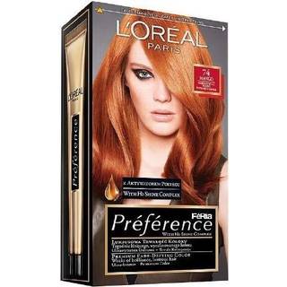 L’Oréal Paris Préférence Hårfarve Skygge 7.4 Mango Copper 1 stk. - 1 stk.