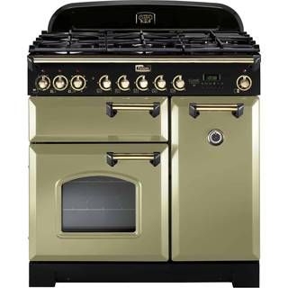Falcon Classic Deluxe 90 gas - Olive green/mässing