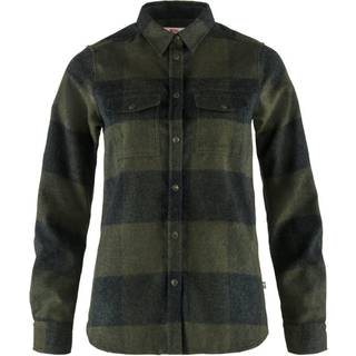 Fjällräven Canada Shirt Women 38/S DEEP FOREST/DARK GREY