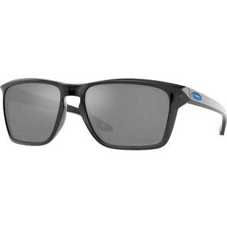 Oakley Mand OO9448 SYLAS 944823 Solbriller O_matter Sort Grå Firkantet Polariseret Prizm Iridium